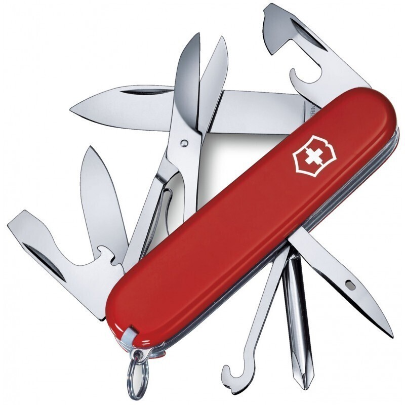 Ніж Victorinox Super Tinker 91мм,14функ,черв (Vx14703) фото1