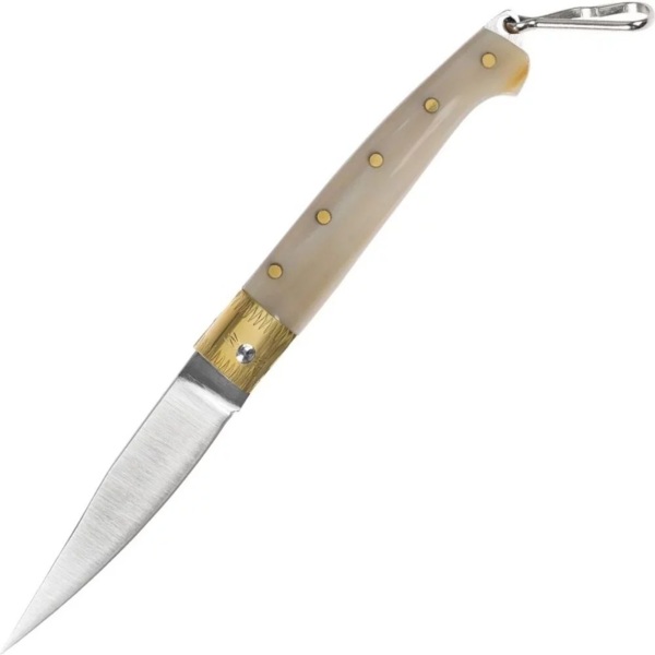 Нож Antonini Pocket Pattada, cm.13,5, 420 stainless steel brown (607/13/CO)