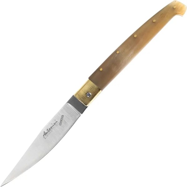 Нож Antonini Pocket Pattada, cm.20,5, 420 stainless steel brown (607/20/CO)