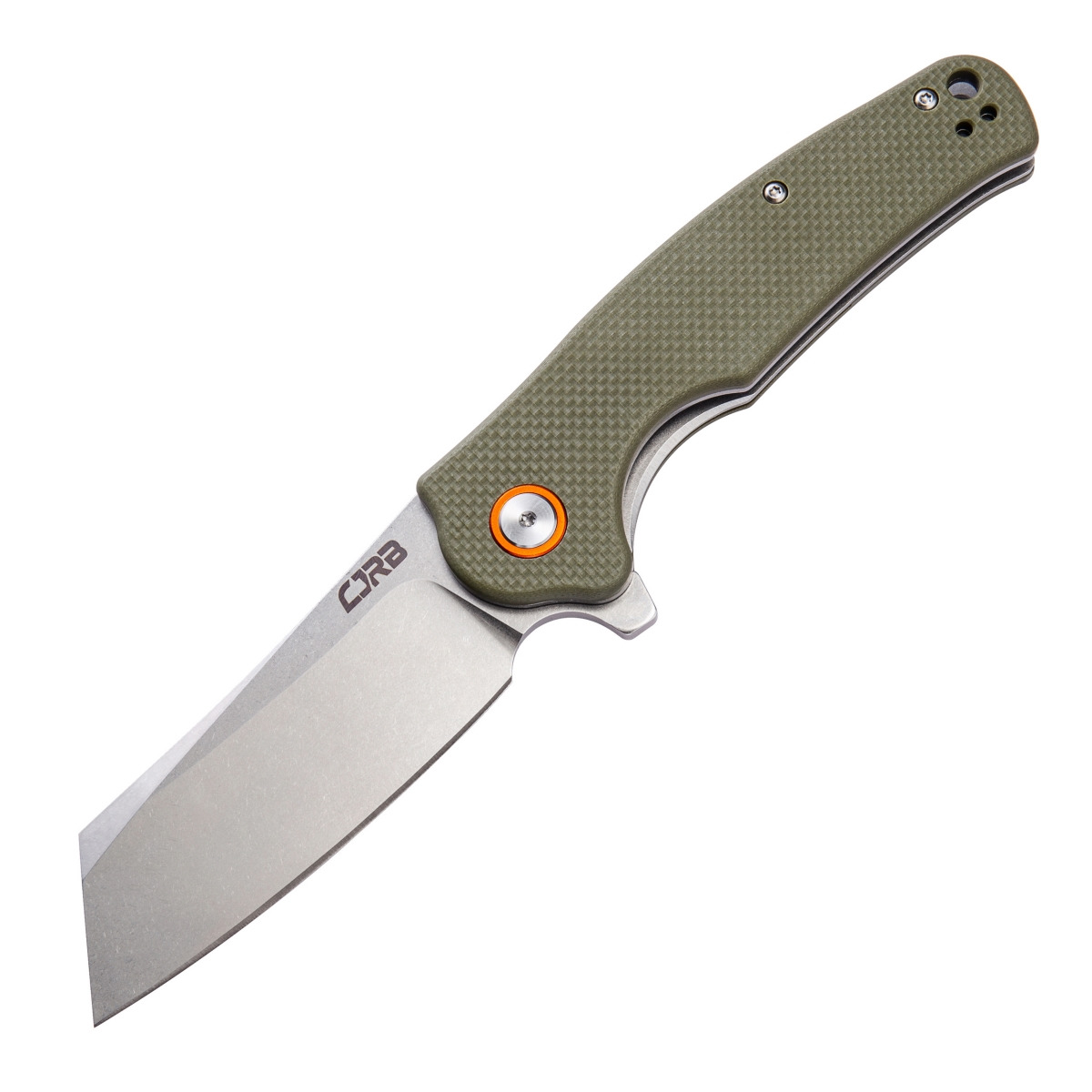 Ніж CJRB Crag G10 green (J1904-GNF) фото1
