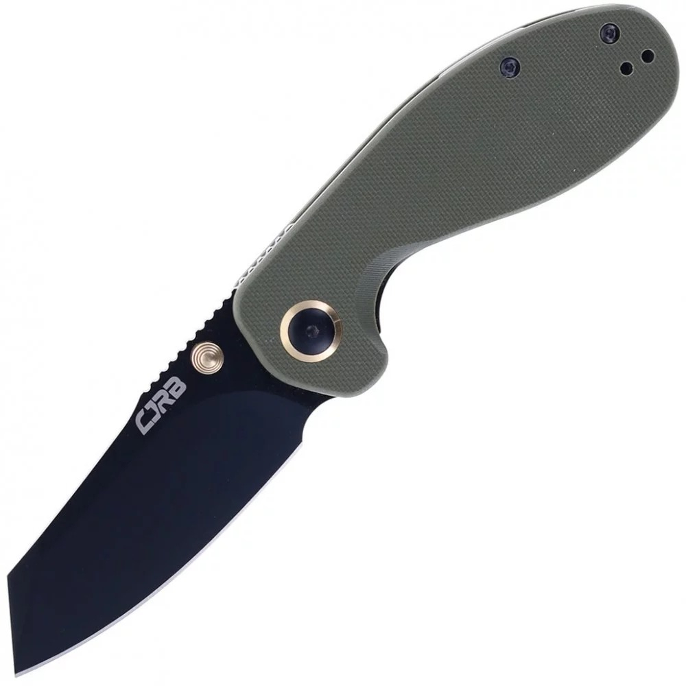 Ніж CJRB Maileah L Black Blade, AR-RPM9 Steel, G10 green (J1918L-BGN) фото1
