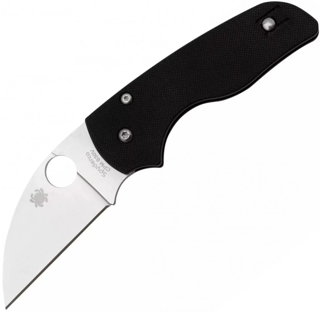 Ніж Spyderco Lil' Native G-10 Wharncliffe, black (C230GPWC) фото1