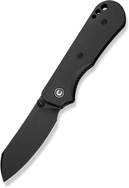 Нож складной карманный Civivi Crabby, (6.9 см) 14C28N / Micarta черный (C24055-3) фото1