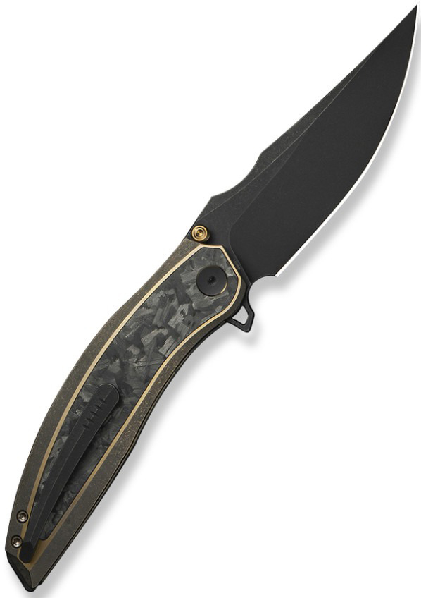 Нож складной охотничий Weknife Quinseris (100,1 см) Bohler M390/Titanium бронзовый (WE23093-2) фото1