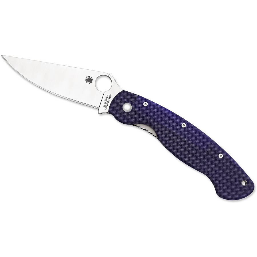 Ніж складний Spyderco Military синій, S110V (C36GPDBL) фото1
