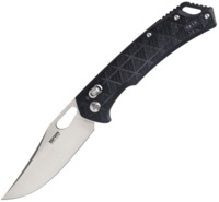 Нож складной туристический SRM Retriever (9 см) 8Cr13MoV/FRN черный (9201-PB)
