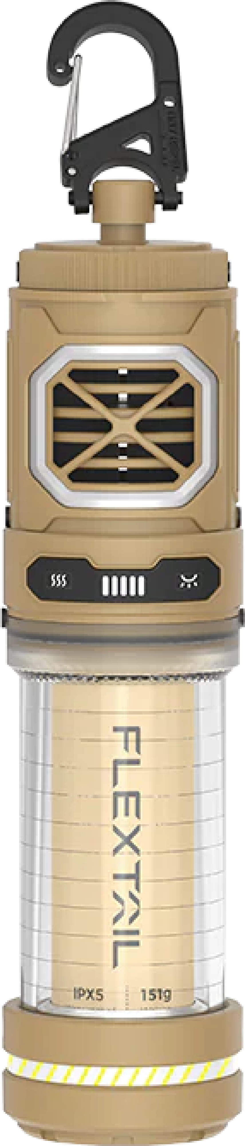 Фумигатор-фонарь кемпинговый Flextail Tiny Repel S, бежевый (TRS4800) фото1
