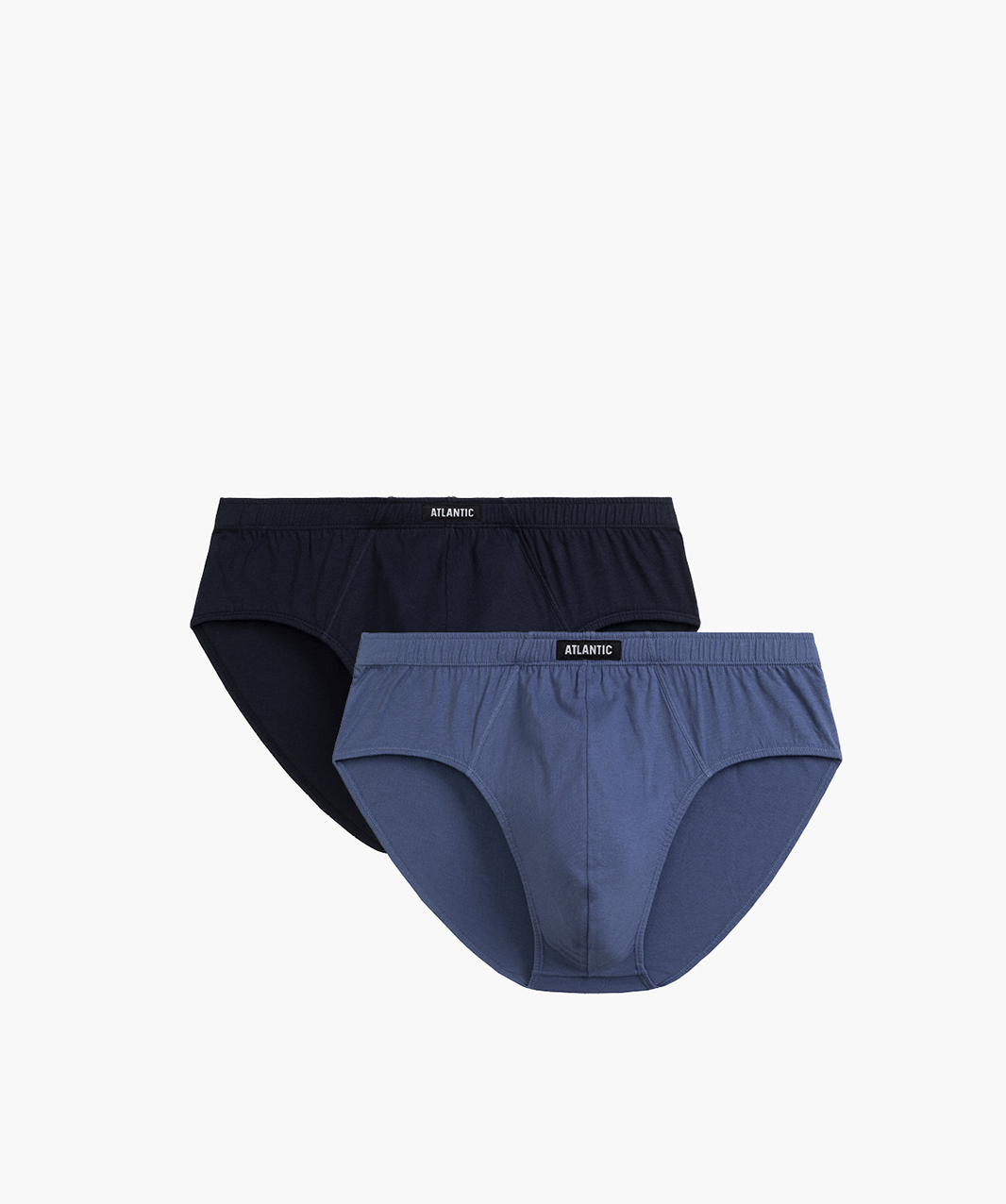 Набор трусов - брифов мужских Atlantic 2RMP - 006 M 2 шт синие фото1