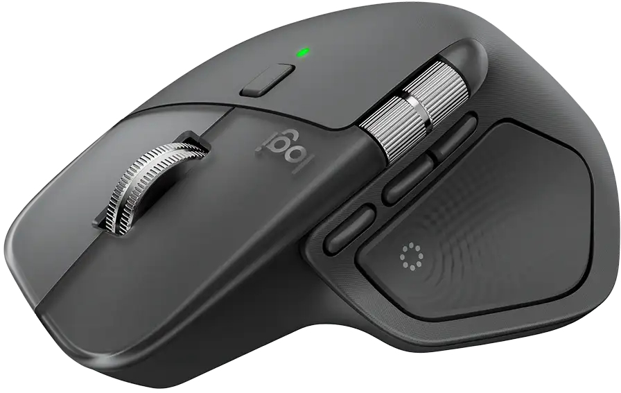 Мышь Logitech MX Master 4 Performance Wireless/Bluetooth Mouse Graphite (L910-007562) фото1