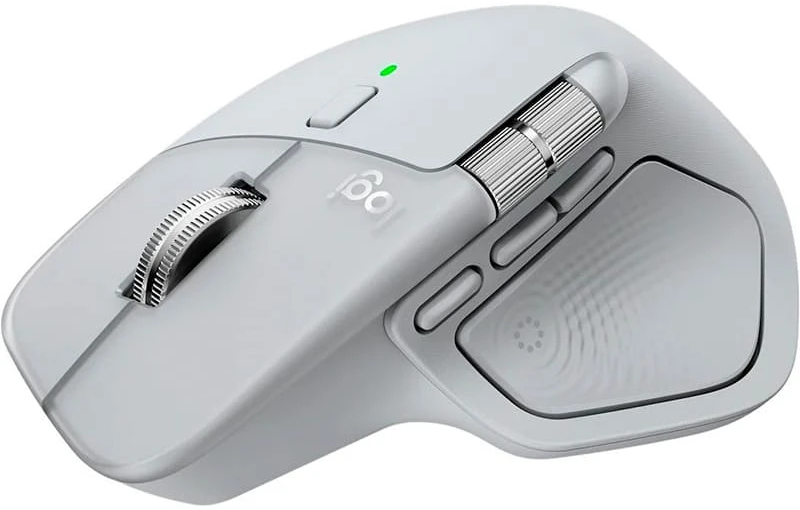 Мышь Logitech MX Master 4 Performance Wireless/Bluetooth Mouse Pale Grey (L910-007563) фото1