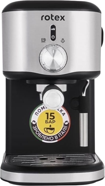 Кофеварка рожковая Rotex RCM650-S Good Espresso фото1