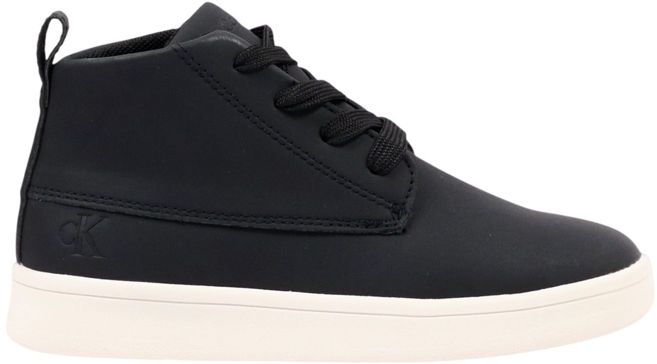 Кеды детские Calvin klein Mid Lace-Up Shoe V3X4-83458-0315999 37 черные фото1