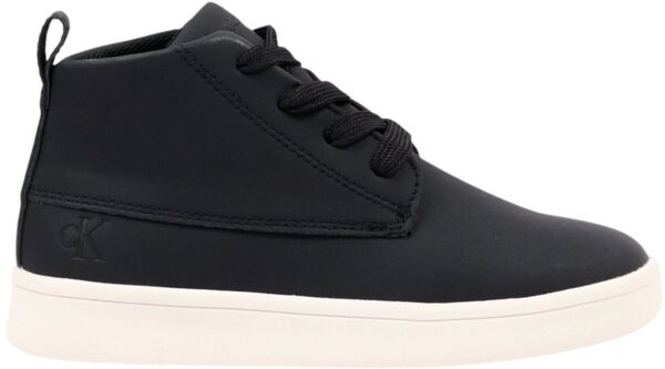 Кеды детские Calvin klein Mid Lace-Up Shoe V3X4-83458-0315999 39 черные фото