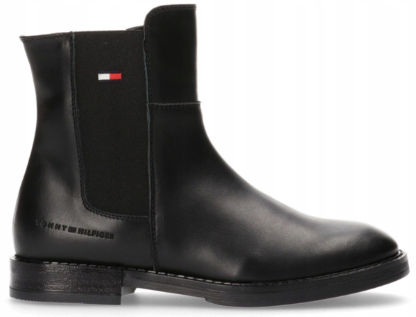 Ботинки для девочек Tommy Hilfiger Chelsea Boot T4A5-35183-0036999 38 черные фото