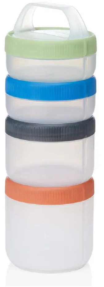 Набір контейнерів Humangear Stax Storage Container Set Large (022.0112) (810023080329) фото1