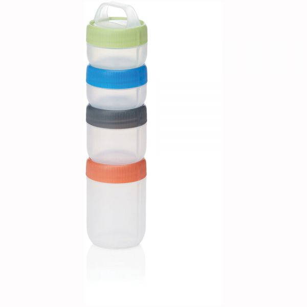 Набір контейнерів Humangear Stax Storage Container Set Small (022.0110) (810023080244) фото1