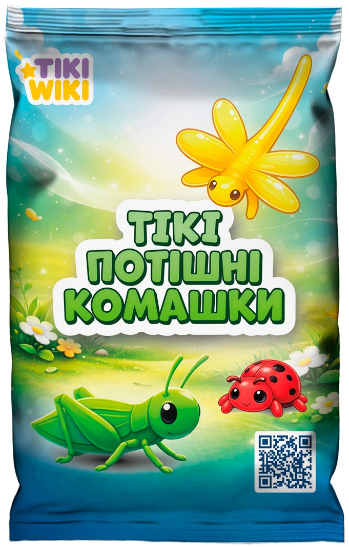 Стретч-игрушка в виде животного Tiki Wiki – Tiки Потешные букашки (SQ143) фото1