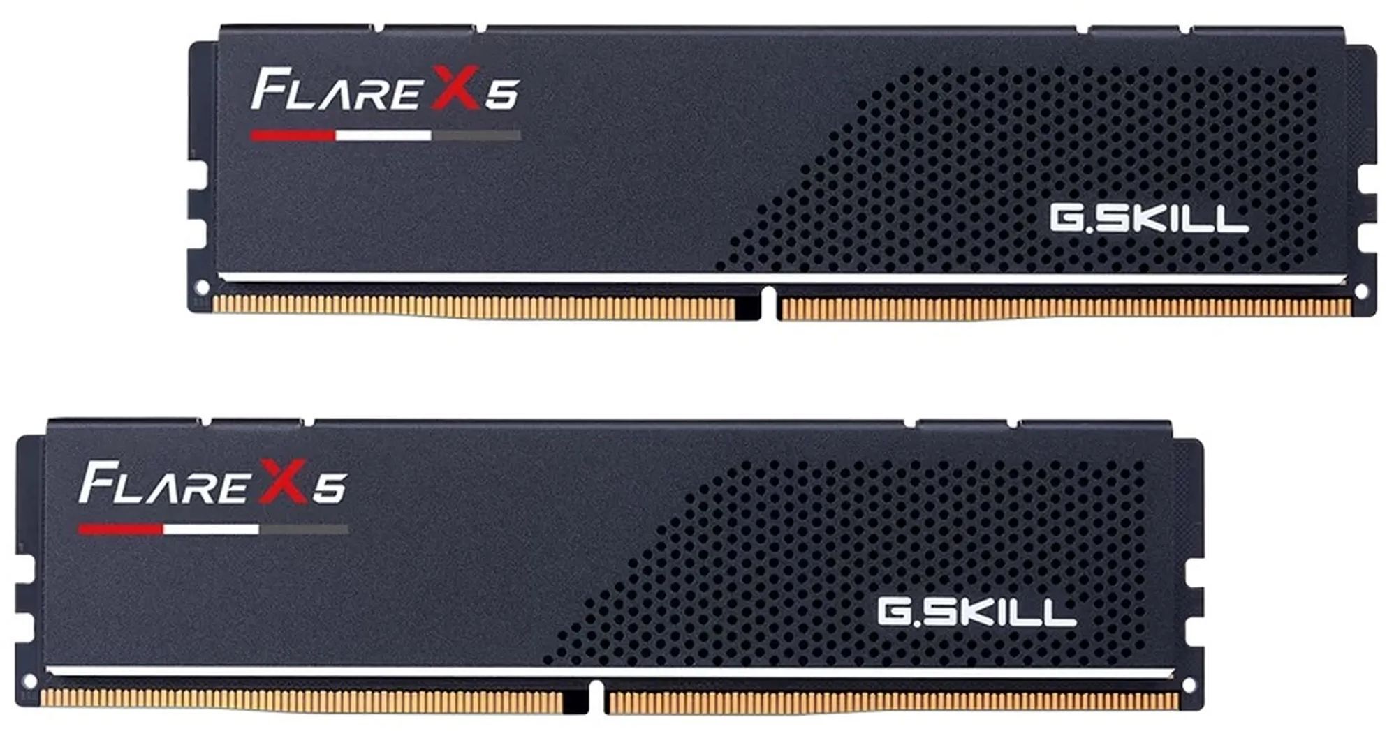 Память для ПК G.Skill DDR5 5200 32GB (2x16GB) Flare X5 Black (F5-5200J4040A16GX2-FX5) фото1