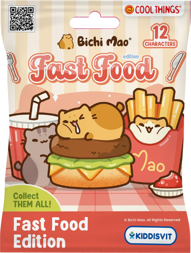 Фигурка-сюрприз Cool Things серии Bichi Mao - Мур-няшные вкусности (BM007) фото1