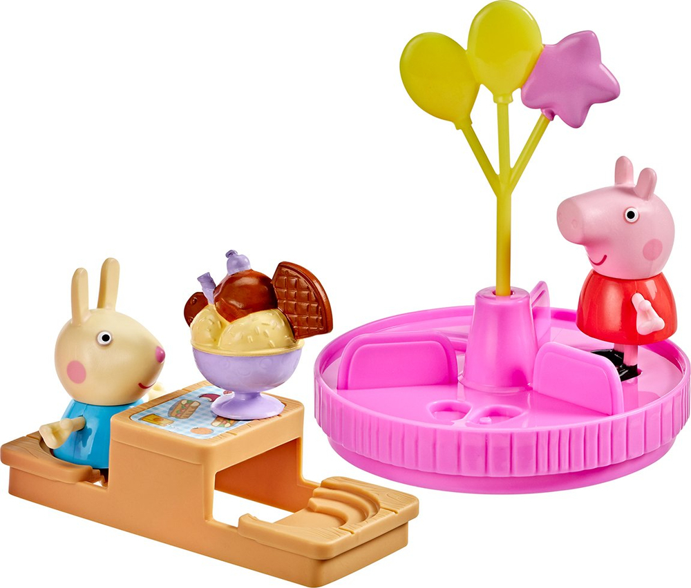 Ігровий набір Peppa Figurines серії Моменти з Пеппою – Карусель і ласощі (G1873) фото1