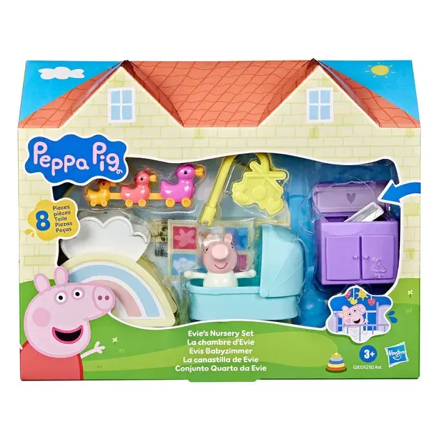 Ігровий набір Peppa Figurines серії Кімнати – Кімната крихітки Еві (G2835) фото1