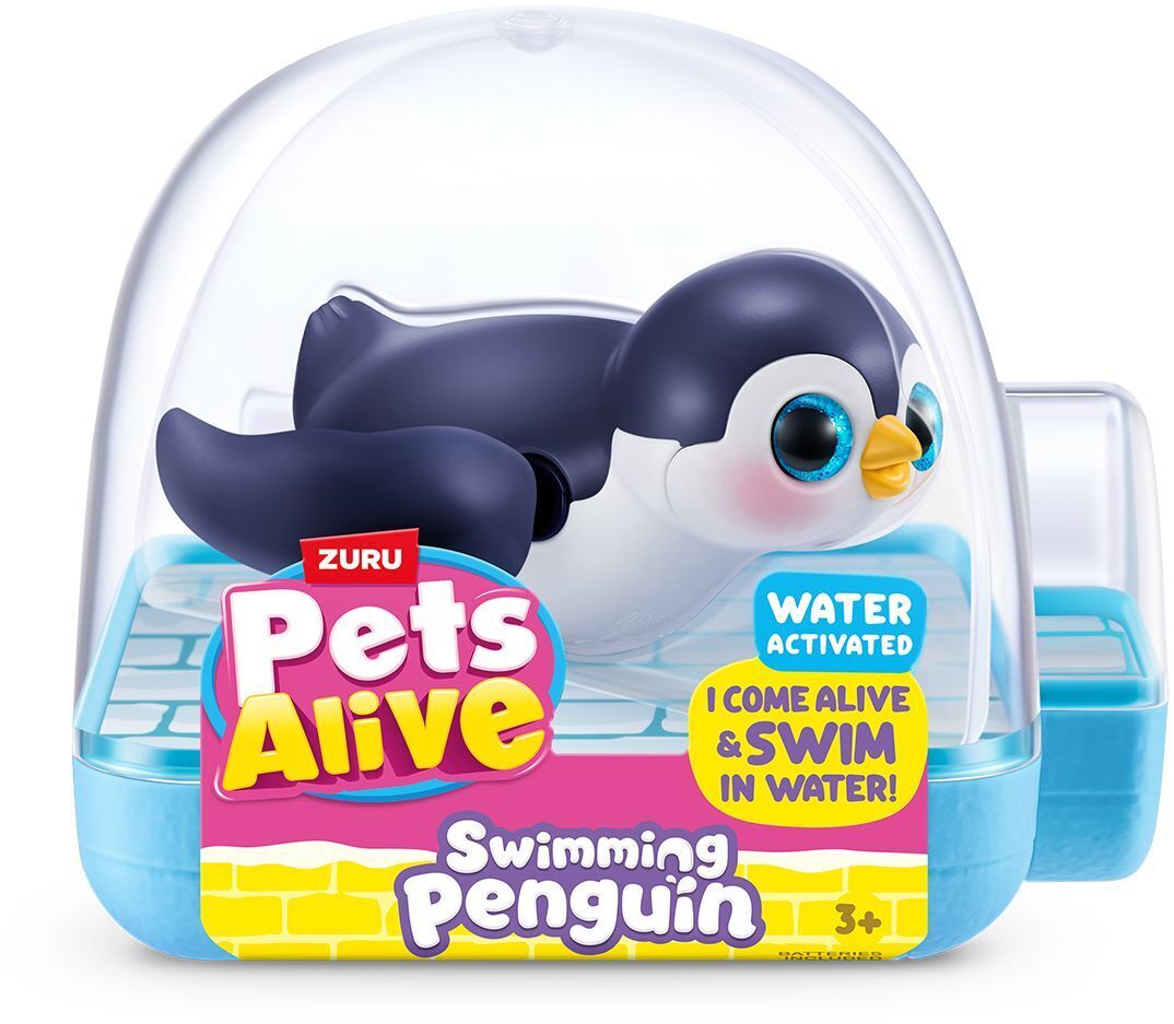 Интерактивная игрушка Pets Alive – Пингвинчик (черный) (9573A) фото1
