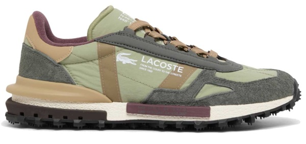 Кроссовки мужские Lacoste Elite Active 752SMA00875E7 41 (7,5 UK) серо-зеленые фото