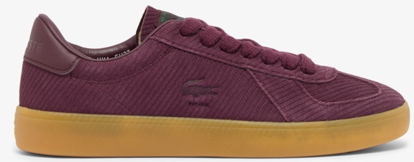 Кеды женские Lacoste Baseshot Pro Suede 752SFA0125AMD 39 (5,5 UK) бордовые фото
