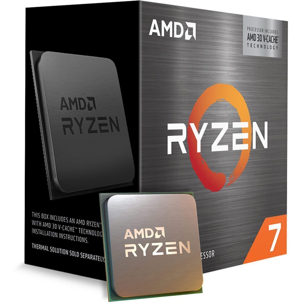 Процессор AMD Ryzen 7 5800X3D 8C/16T 3.4-4.5GHz Box (100-100000651POF) фото1