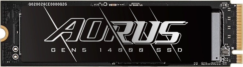 SSD накопитель GIGABYTE AORUS Gen5 14000 2TB M.2 (AG514K2TB) фото1