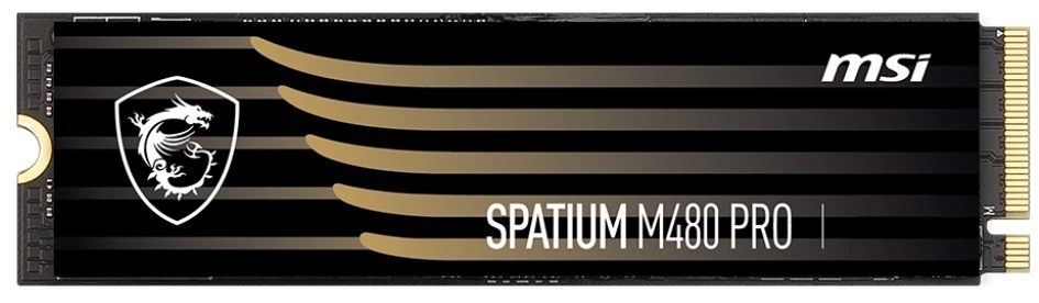 SSD накопитель MSI Spatium M480 Pro 1TB M.2 (S78-440L1G0-P83) фото1