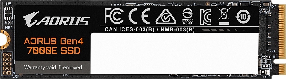 SSD накопитель GIGABYTE AORUS Gen4 7000E 2TB M.2 (AG470E2TB) фото1