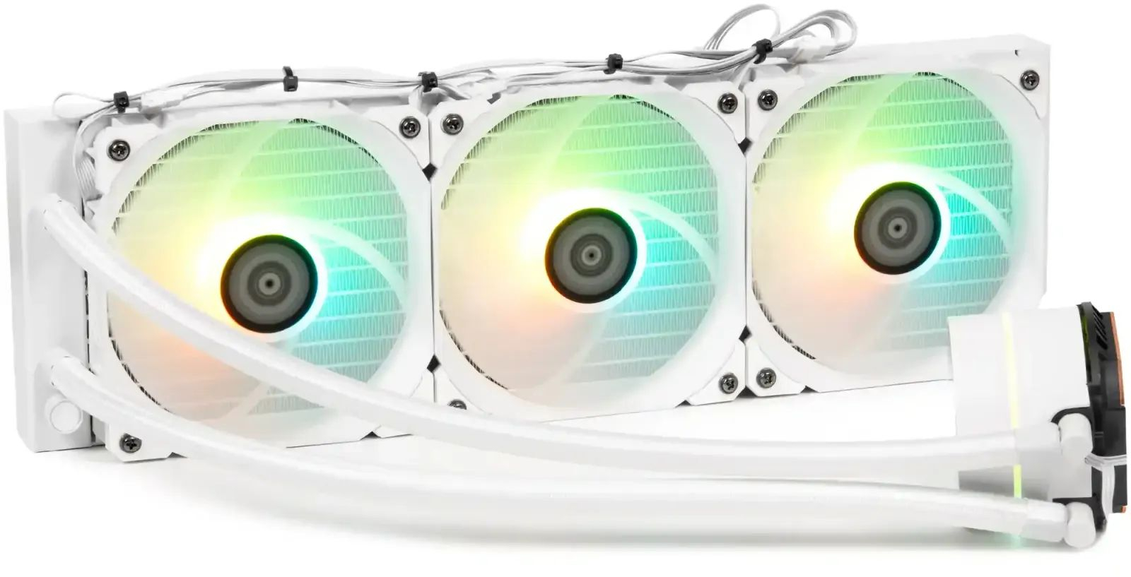 Система водяного охолодження Qube OEM (ZT-360 white) фото1
