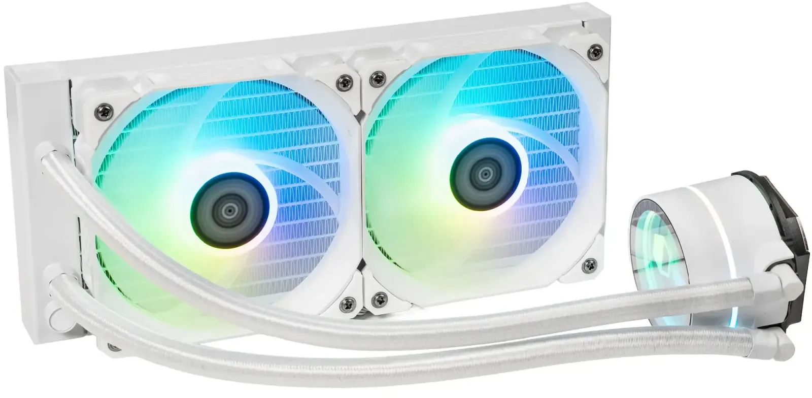 Система водяного охолодження Qube OEM (ZT-240 white) фото1