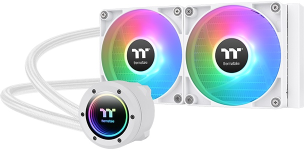 Система водного охлаждения Thermaltake TH240 V2 ARGB Sync Snow Edition (CL-W364-PL12SW-A) фото1
