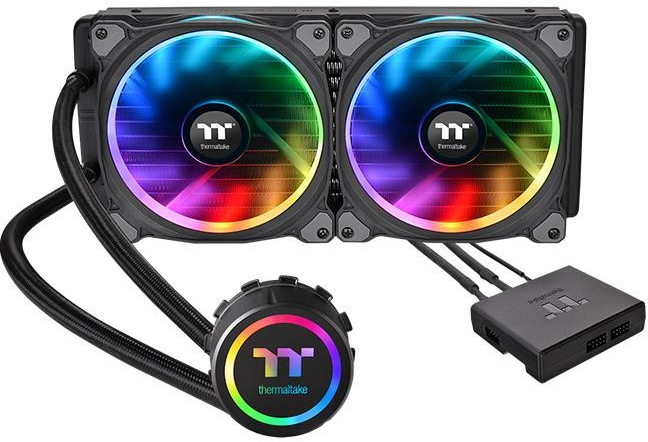 Система водного охлаждения Thermaltake Floe Riing RGB 280 TT Premium Edition (CL-W167-PL14SW-A) фото1
