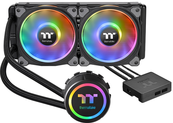 Система водного охлаждения Thermaltake Floe DX RGB 240 TT Premium Edition (CL-W255-PL12SW-A) фото1