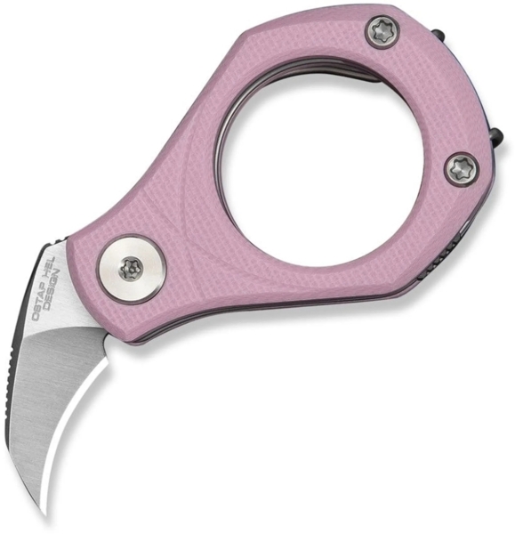 Нож складной карманный Civivi Pyrus (1.6 см) 14C28N/G10 розовый (C23038-5)