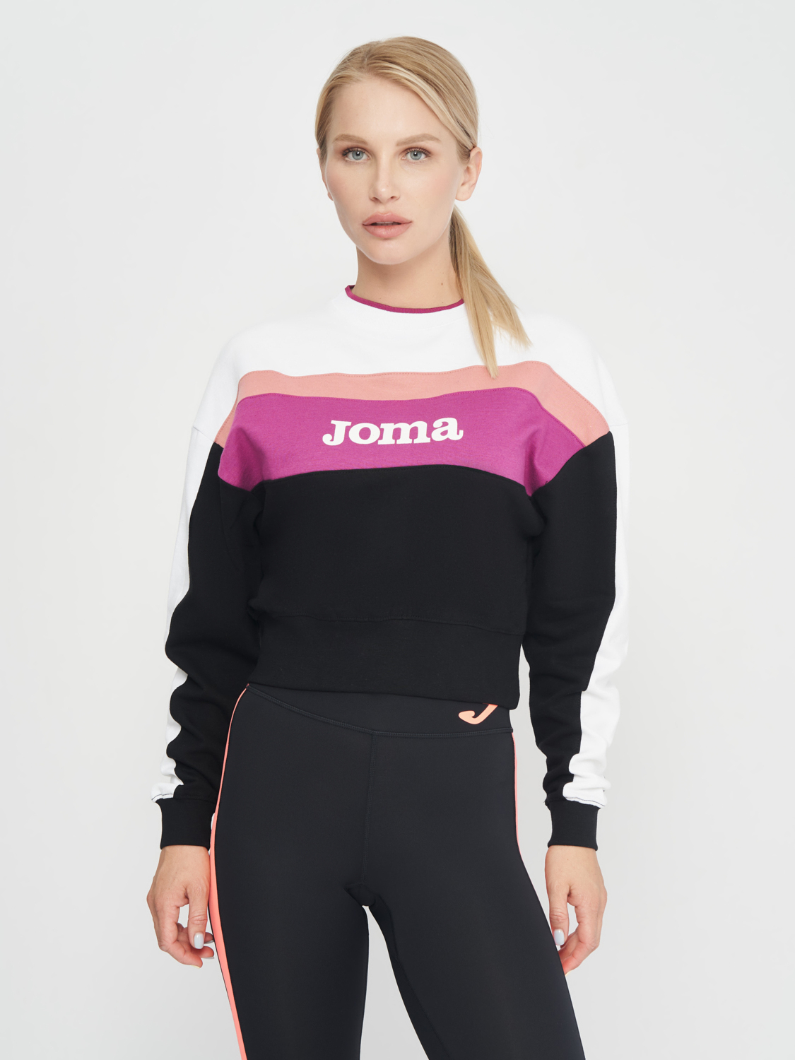 Свитшот женский JOMA California 800101.105 M черный