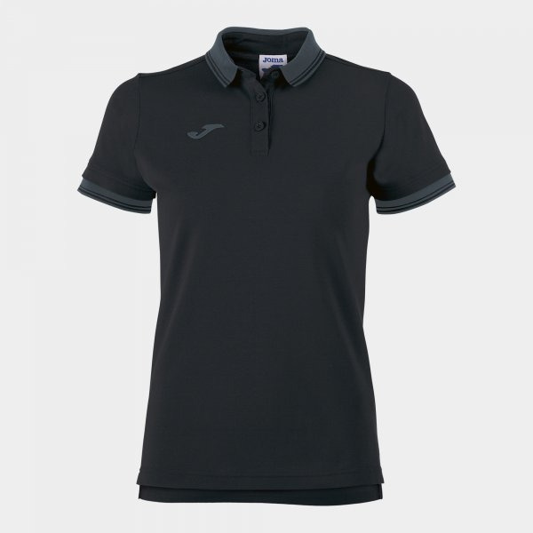 Поло женское JOMA Bali II 900444.100 S черное