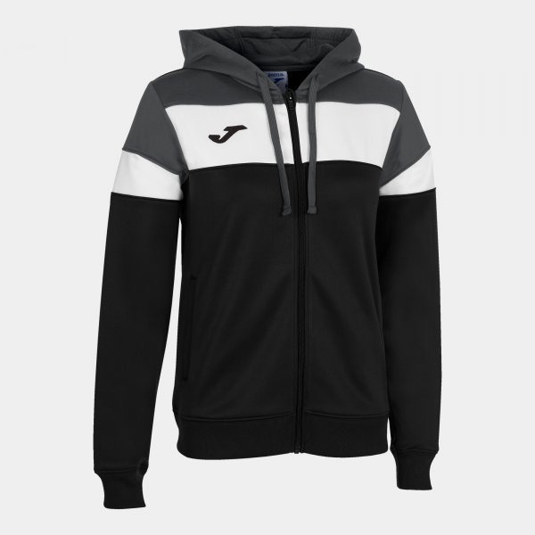 Кофта спортивная женская JOMA Crew IV Hoodie 901041.110 XS черная