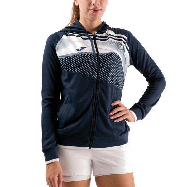 Толстовка женская JOMA Supernova II Hoodie 901067.332 S синяя