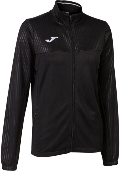 Кофта спортивна жіноча JOMA Montreal Full 901645.100 S чорна фото