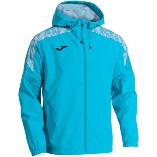 Ветровка детская JOMA Champions Viii Raincoat Blue 104374.010 3XS бирюзовая