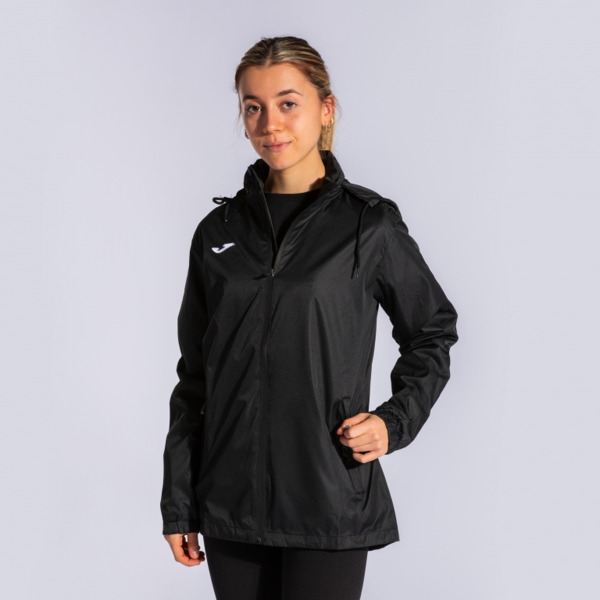 Ветровка женская JOMA Trivor Raincoat 901428.100 XS черная