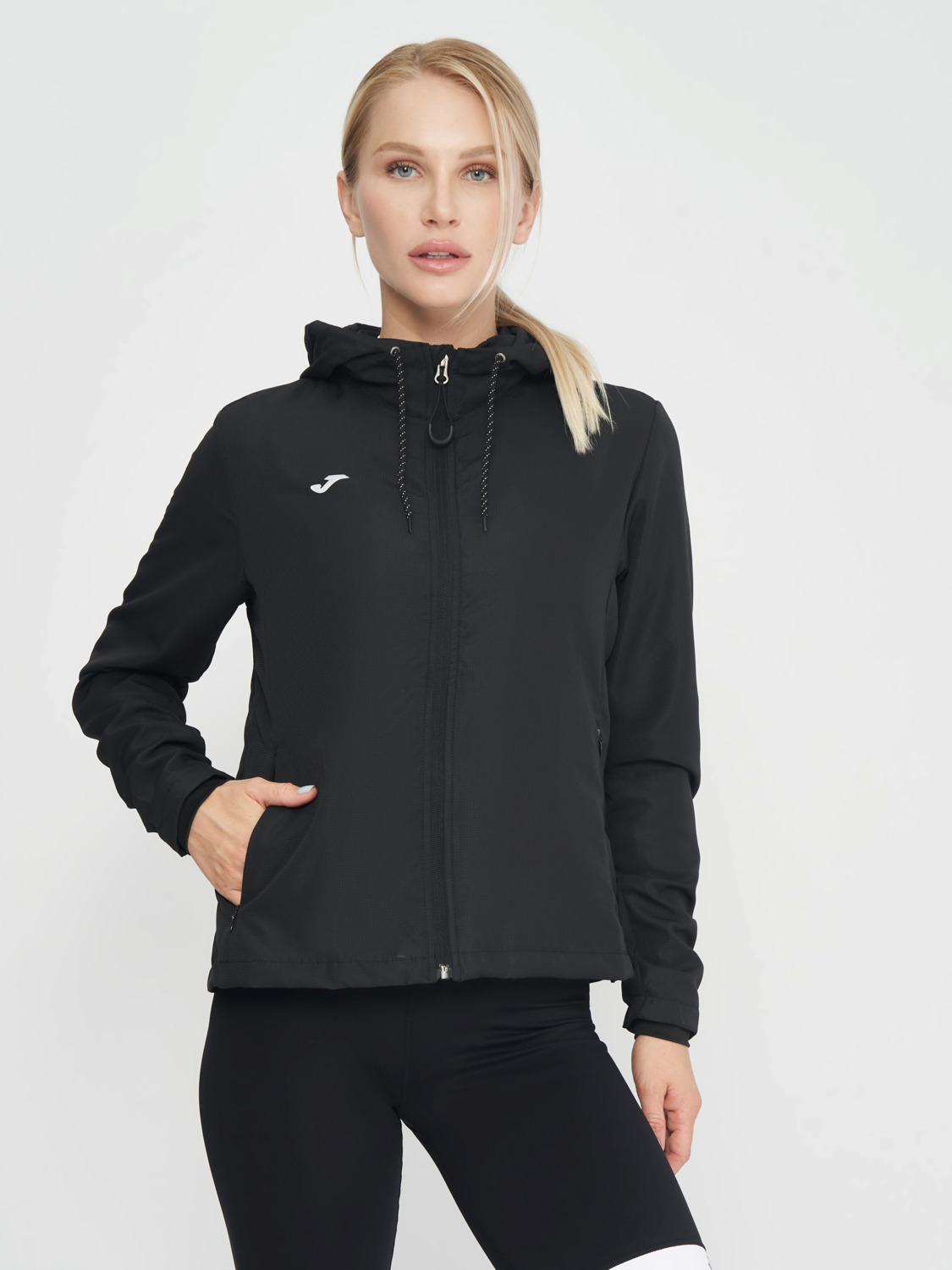 Ветровка женская JOMA Zero Windbreaker 901618.100 M черная