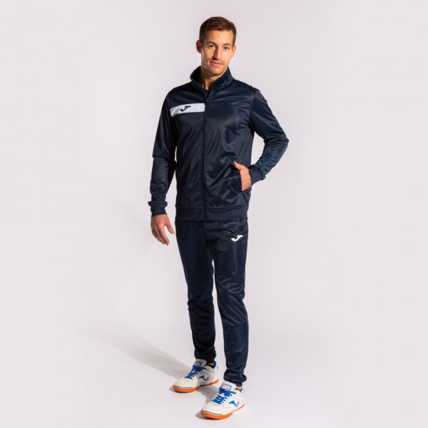 Спортивный костюм кофта, штаны мужской JOMA Columbus Tracksuit 102742.331 M синий