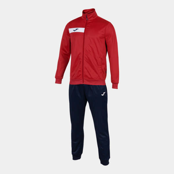 Спортивный костюм кофта, штаны детский JOMA Columbus Tracksuit 102742.603 4XS красный