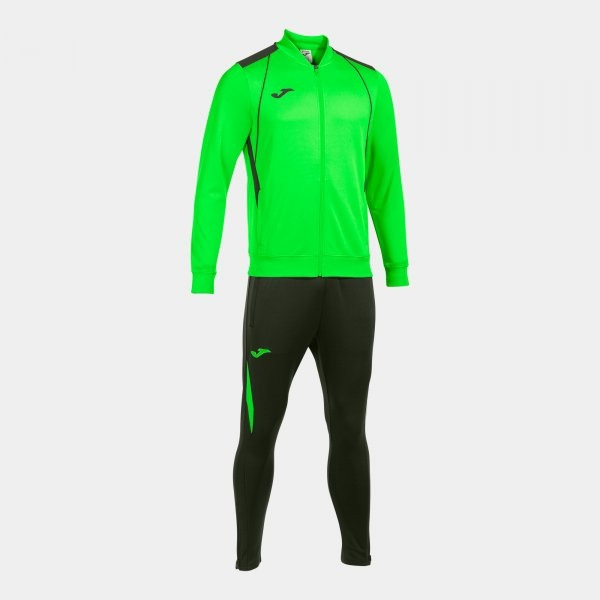 Спортивный костюм кофта, штаны мужской JOMA Championship VII Tracksuit 103083.021 L салатовый/темно-синий