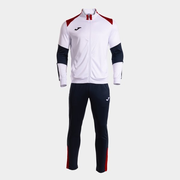 Спортивный костюм кофта, штаны мужской JOMA Danubio Tracksuit 104210.203 M белый